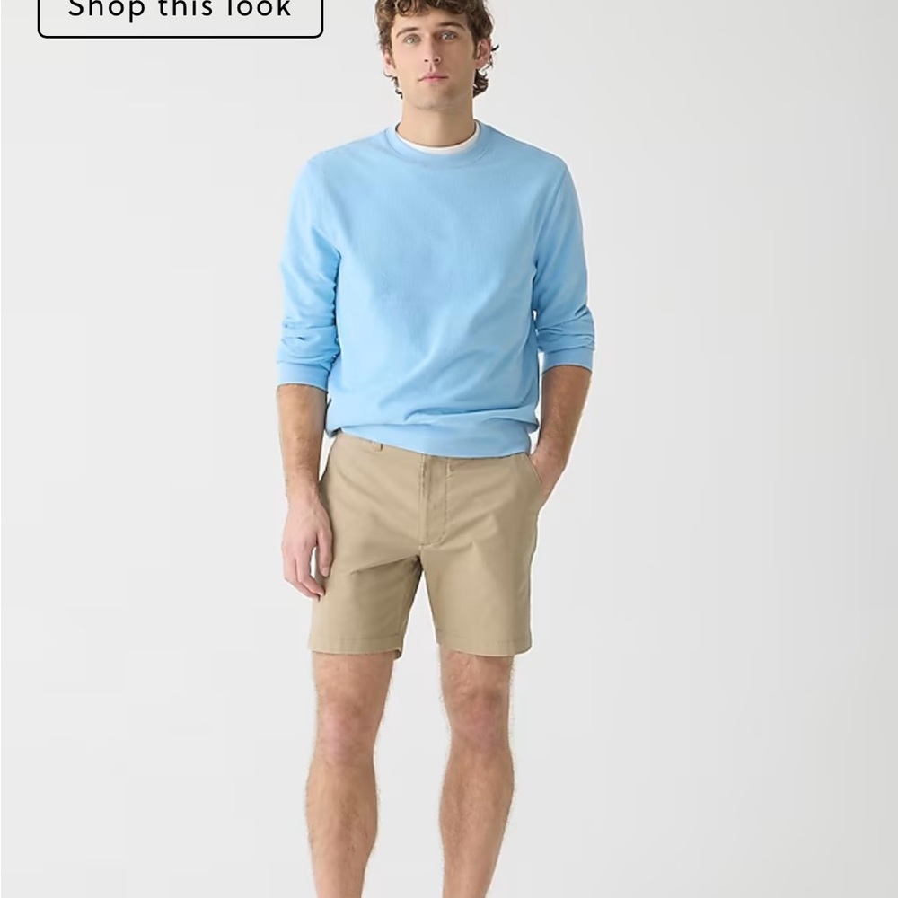 J. Crew Men’s 7 in chino shorts size 29 waist